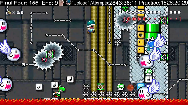 スーパーマリオメーカー　7年　高難易度コースに関連した画像-01