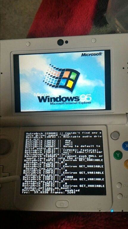 なんと3dsでwindows95の動作に成功 すごい すごいけどあんまり意味はない オレ的ゲーム速報 刃