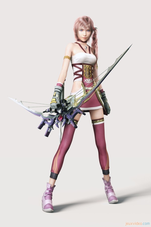 Ff13 2 の最新スクリーンショットが公開 セラが大幅イメージチェンジ オレ的ゲーム速報 刃