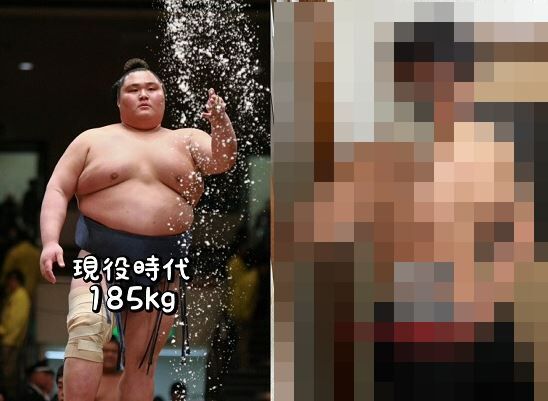 元力士　減量　トレーニング　ダイエット　激ヤセ　皮　たるみ　相撲　体重　半分　に関連した画像-01
