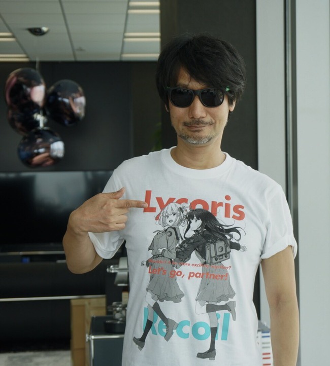 Licorice Recoil Hideo Kojima Director Kojima Licorice Recoil Cozy Pro T-shirt Phil Spencer related images-07