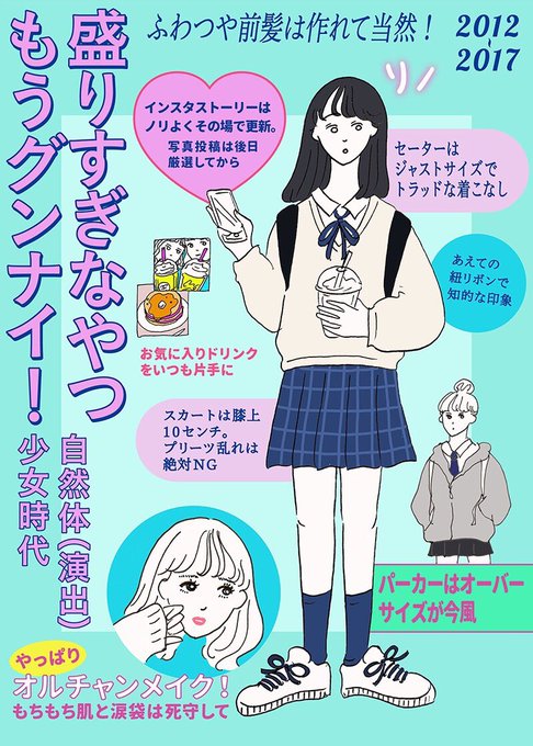 90年後半から現在までの男子高校生がどうかわってきたかをイラストで開設 的確すぎると話題にｗｗｗ オレ的ゲーム速報 刃