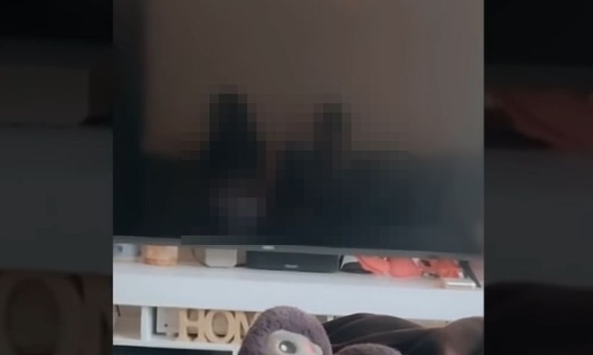 幽霊　ホラー　心霊　心霊現象　テレビ　人影　TikTokに関連した画像-01