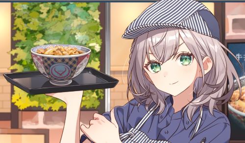 ホロライブ　白銀ノエル　吉野家　牛丼　コラボ　カード　グッズ　転売に関連した画像-01