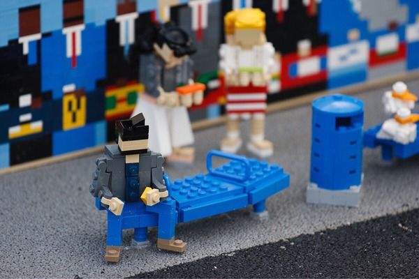 キアヌ・リーブス レゴ LEGO ブロック ぼっち 俳優に関連した画像-03