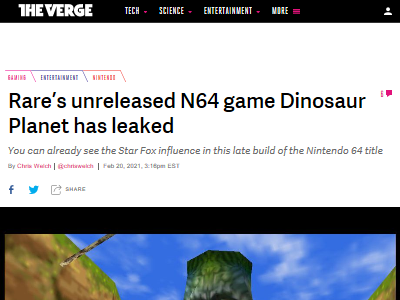 開発中止となったあの幻のゲームのromが流出 これを元にして作られたのが超有名な オレ的ゲーム速報 刃