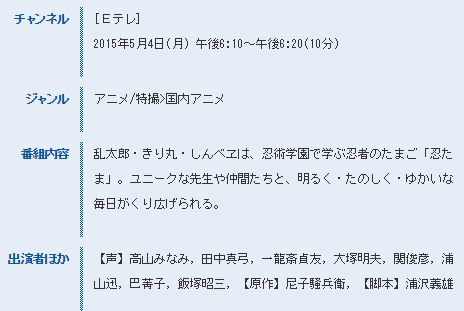 忍たま乱太郎 山田先生の新しい声優は大塚明夫さんに決定 息子が親のつぐのか オレ的ゲーム速報 刃