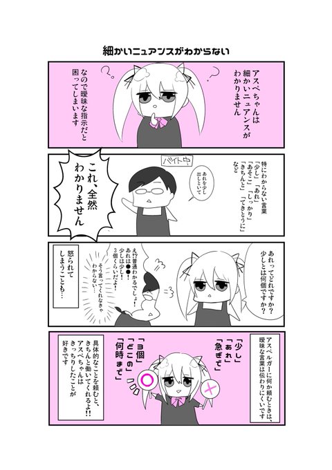 アスペルガーあるあるを描いた アスペちゃん がわかりやすいと話題に オレ的ゲーム速報 刃 アスペルガーあるあるを描いた アスペちゃん がわかりやすいと話題に オレ的ゲーム速報 刃