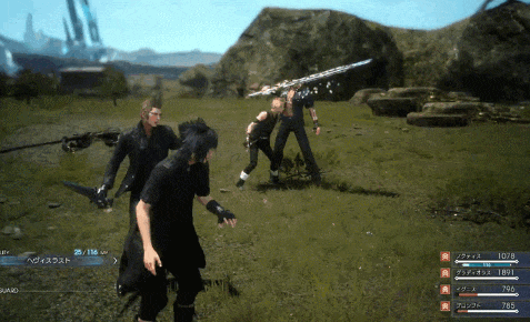 かっこいい ダサい Ff15の無駄にスライディングして銃撃ってる奴ダセえｗｗｗ は Wiiu ゼノブレイドクロス の方がやばいからｗｗｗｗ オレ的ゲーム速報 刃