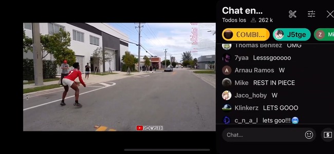 アメリカ youtube YouTuber IShowSpeed スポーツカー 生配信に関連した画像-07