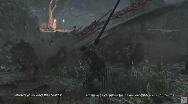 ベルセルク無双 ガッツ ドラゴン殺し 血祭り 血しぶき プレイアブル グリフィス シールケ キャスカ に関連した画像-06