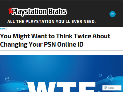注意 Psnのオンラインidの変更を考えてる人達 考え直した方が良いかもしれないぞ オレ的ゲーム速報 刃