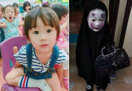コスプレ　ハロウィン　カオナシ　リューク　萌萌　咩咩に関連した画像-08
