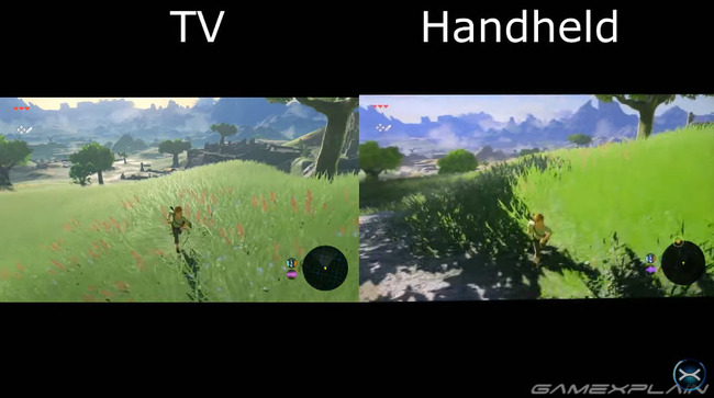 ニンテンドースイッチ ゼルダ を使ってtvモードと携帯モードの画質を比較してみた結果 あああ W オレ的ゲーム速報 刃 ニンテンドースイッチ ゼルダ を使ってtvモードと携帯モードの画質を比較してみた結果 あああ W オレ的ゲーム速報 刃