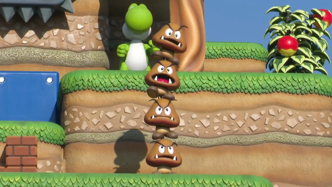 USJ　ニンテンドーワールド　クリボー　落下に関連した画像-01