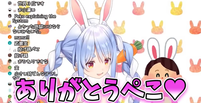 台湾 ネット流行語 VTuber ホロライブ 兎田ぺこら 口癖 pekoに関連した画像-01