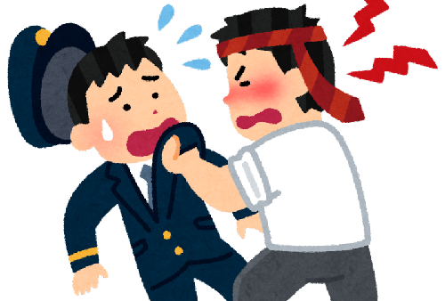 【民度ヤバすぎ】阪神対ヤクルト戦の応援席でマスクをせずに騒いでいた男さん、注意してきた警備員にビールを吹きかける