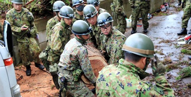 千葉　台風　停電　自衛隊　災害派遣　地元民　歓迎に関連した画像-01