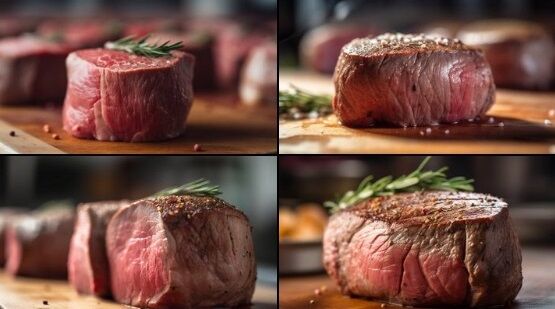 AI 生成 ステーキ画像 クイズ 激むず 高難易度に関連した画像-01