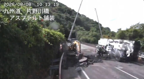 熊本地震 復旧 工事 九州自動車道 アスファルト NEXCOに関連した画像-02