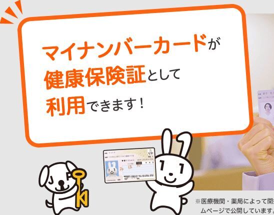 マイナンバーカード　健康保険証　費用負担に関連した画像-01