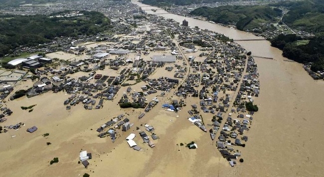 球磨川 氾濫 人災 民主党 ダム建設 廃案に関連した画像-01