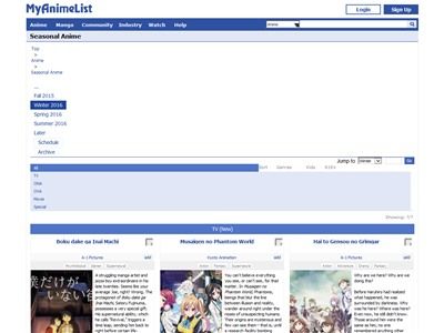 海外 2016年冬アニメ 冬アニメ ランキング 僕だけがいない街 僕街 昭和元禄落語心中に関連した画像-02
