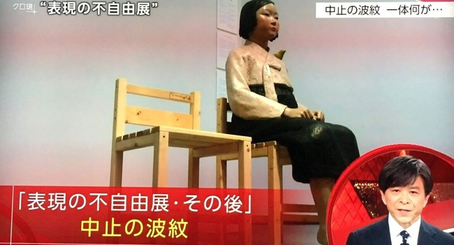 NHK クローズアップ現代 クロ現 表現の不自由展 あいちトリエンナーレ 偏向報道に関連した画像-01