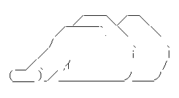 倒れる