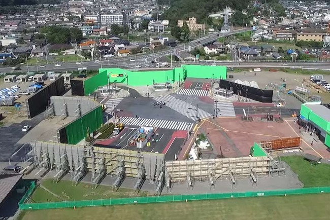 栃木県 足利市 渋谷 スクランブル交差点 撮影セットに関連した画像-06