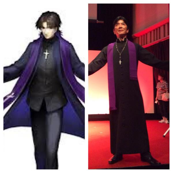 さすが 人気声優 中田譲治さんが全力の Fate 言峰綺礼コスプレを披露 俺三次元頑張ったよね 他 オレ的ゲーム速報 刃 さすが 人気声優 中田譲治さんが全力の Fate 言峰綺礼コスプレを披露 俺三次元頑張ったよね 他 オレ的ゲーム速報 刃