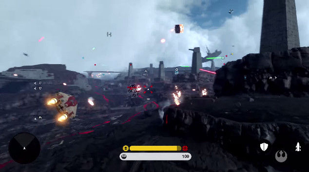 スターウォーズ バトルフロント 空中戦 プレイ動画に関連した画像-10