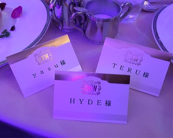 本日中継された Daigoさんの結婚披露宴 が色々ヤバイ 安倍総理のビデオメッセ Hyde Glayの Honey グランロデオ宮野真守が相席 他 オレ的ゲーム速報 刃