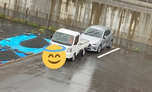 違法駐車　駐車場　脱出　車に関連した画像-01