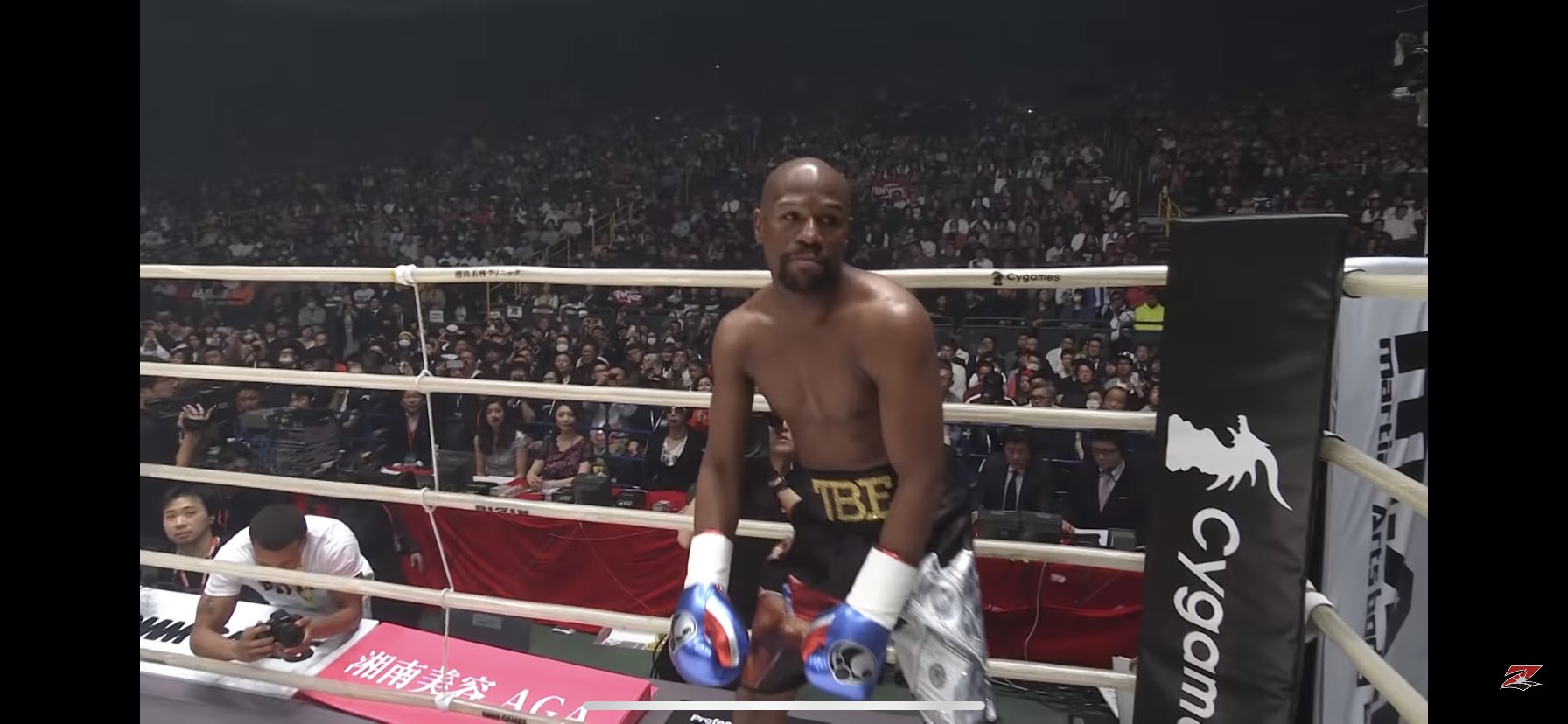 メイウェザーさん、天心戦の時より体をバッキバキに仕上げて ...