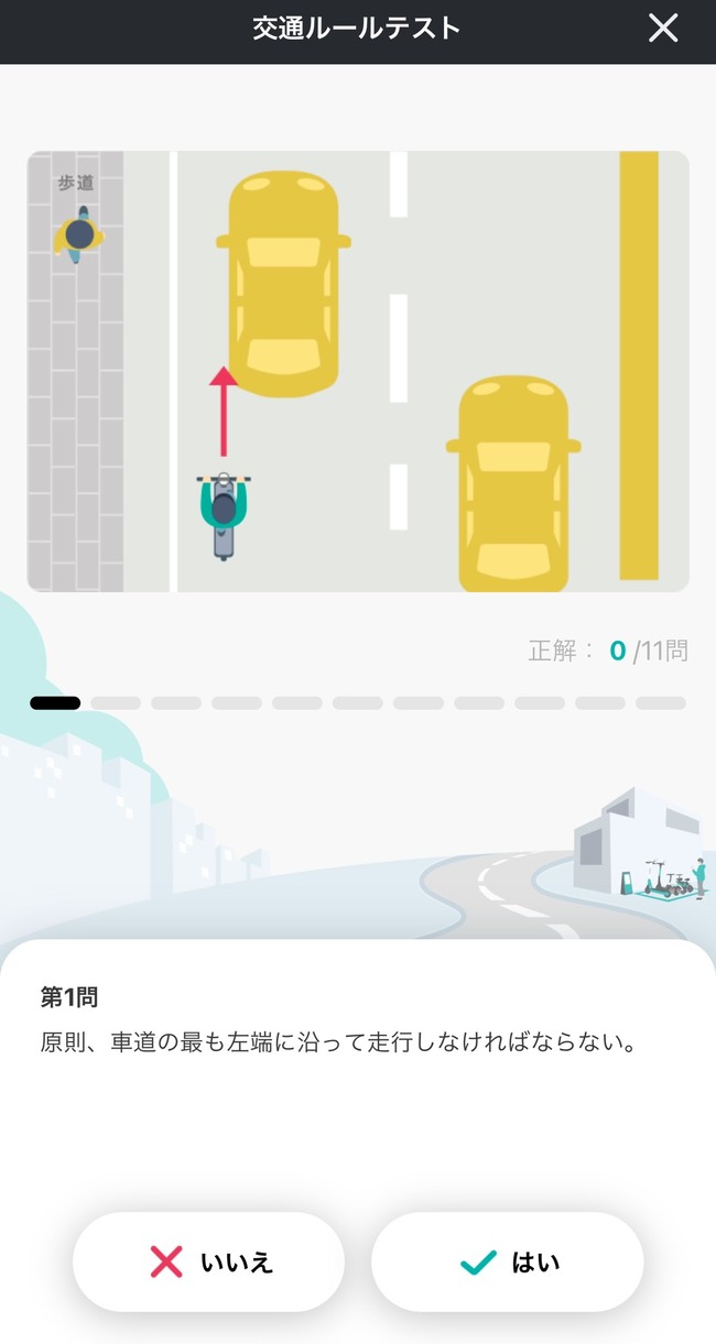 LUUP 歩道 車道 切符 反則金 電動キックボード 道路交通法に関連した画像-08