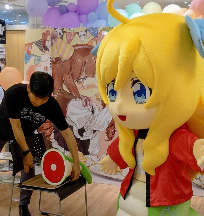 邪神ちゃんドロップキック KPF2023 献血イベント ゆるキャラに関連した画像-05