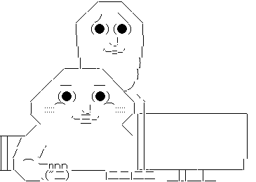 PC ドヤ顔 ふたり