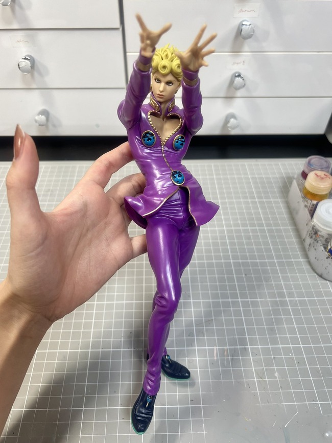 ジョジョの奇妙な冒険 フィギュア 塗装 ジョルノ・ジョバァーナに関連した画像-02