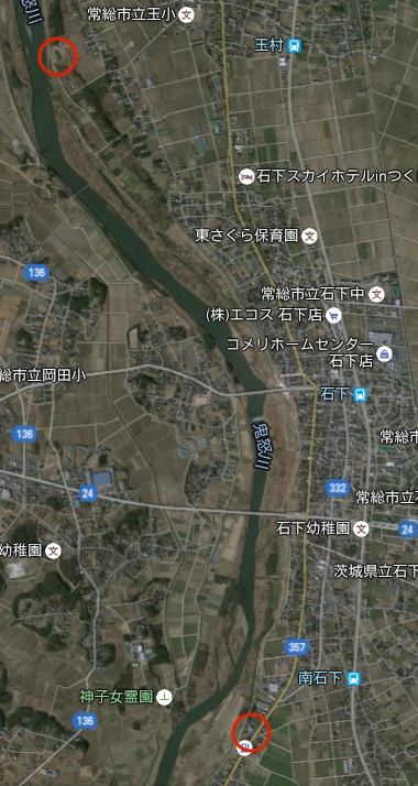 鬼怒川の洪水被害 自然堤防を崩してソーラーパネルを設置した箇所が