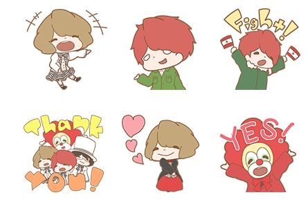 セカオワ バンド Sekai No Owari Lineスタンプ配信ｷﾀ ﾟ ﾟ