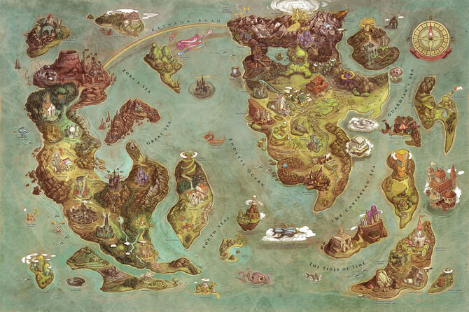 RPG ドーナツ 世界 地図に関連した画像-01
