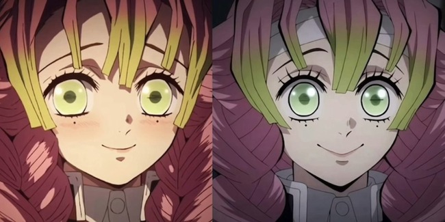 鬼滅の刃　アニメ　原作　女性キャラ　作画に関連した画像-01