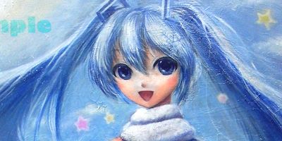 初音ミクの油絵がヤフオクで7万円wwww オレ的ゲーム速報 刃 初音ミクの油絵がヤフオクで7万円wwww オレ的ゲーム速報 刃