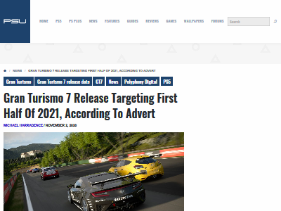 グランツーリスモ7 発売時期 2021年 上半期に関連した画像-02