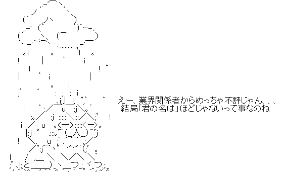 映画 天気の子 新海誠 最新作 不評に関連した画像-03
