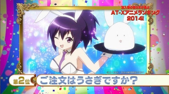 At X加入者が選ぶ アニメランキング14 3位 ソードアート オンライン2 2位 ご注文はうさぎですか 1位はあの人気アニメ オレ的ゲーム速報 刃