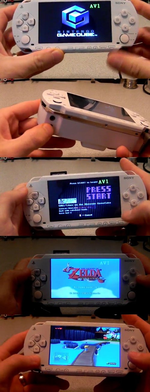 Pspでゲームキューブのソフトが起動 オレ的ゲーム速報 刃