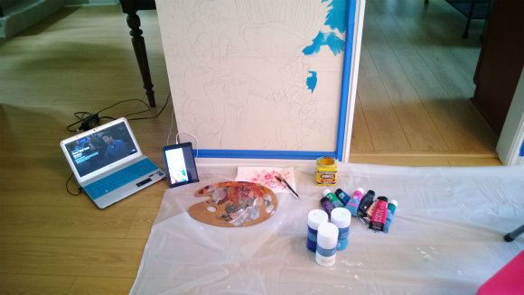 06-a-closeup-of-my-setup-and-pencil-drawing-of-the-coral