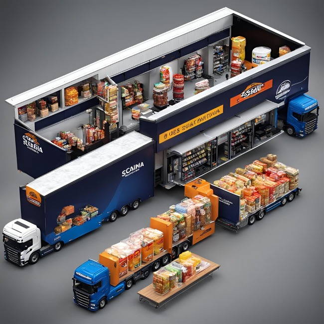 移動 無人 コンビニ セルフレジ キャッシュレス 移動販売 史上初 ファミマ 被災地に関連した画像-03